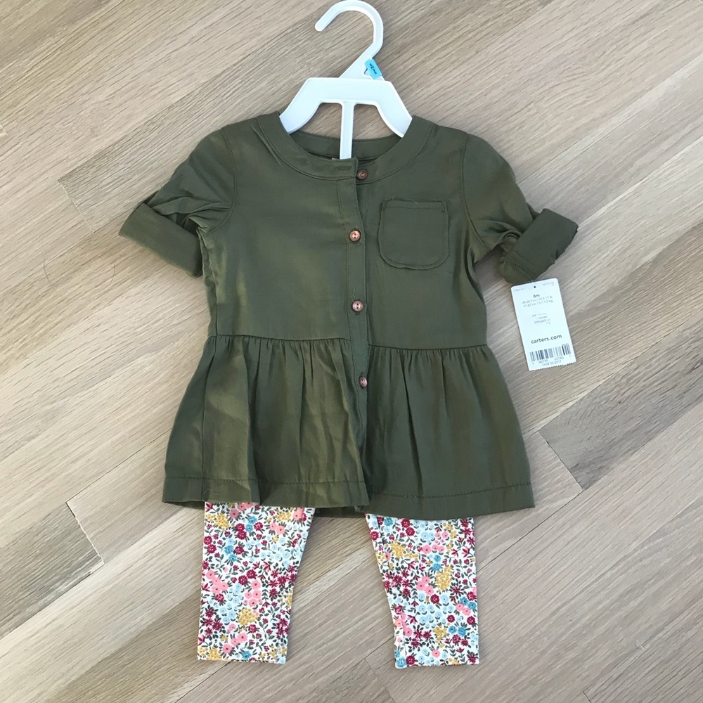 Baby Girls Carter’s Set 6M